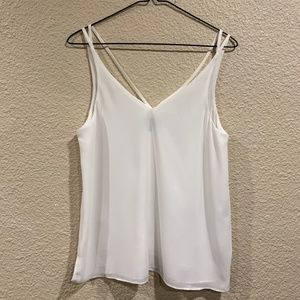 Topshop White Tank